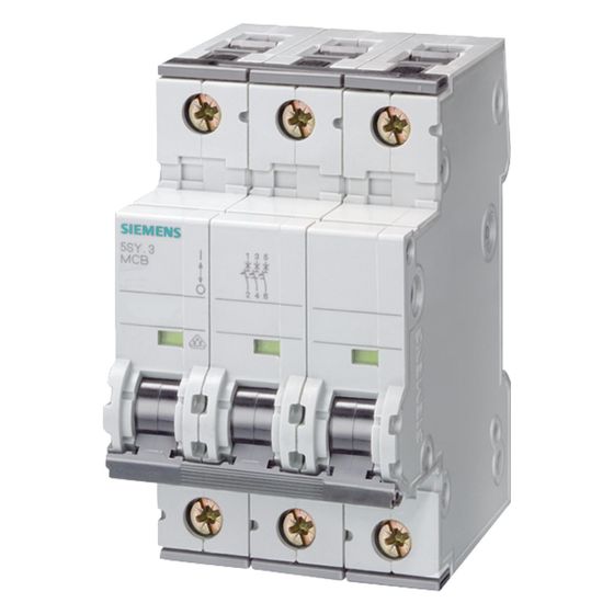 Siemens Leitungsschutzschalter 5SY4332-7 3-polig C 32A 10kA