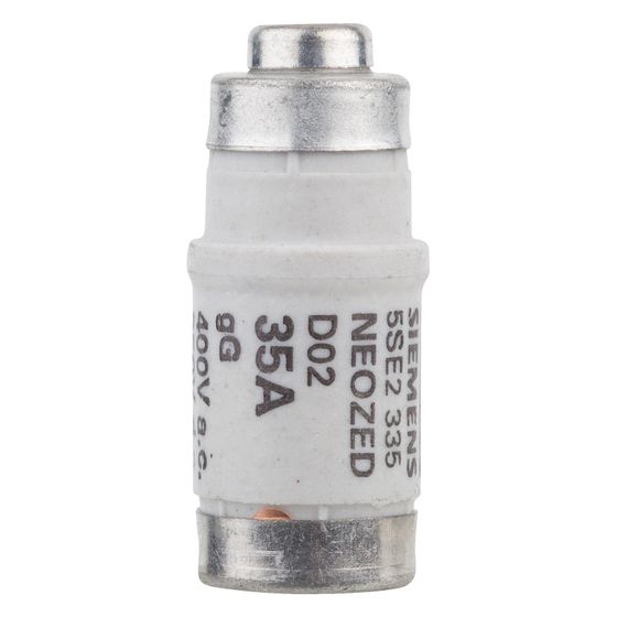 Siemens NEOZED-Sicherungseinsatz D02 35A 400V gG schwarz 5SE2335