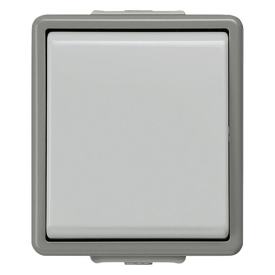 Siemens Aufputz-Kreuzschalter IP44 75x66x54mm Lichtgrau 250V 10A 5TA4707