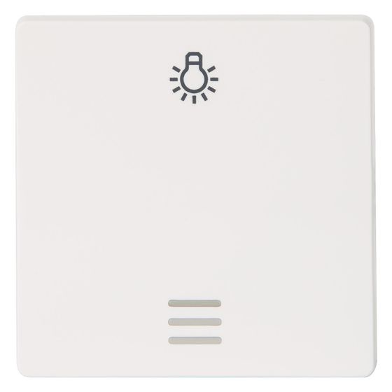 Siemens Wippe mit Symbol Licht und Fenster titanweiß 55x55mm IP20