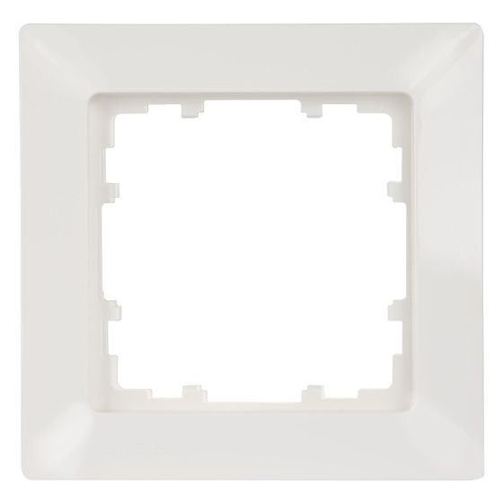 Siemens Rahmen 1-fach 80x80mm Titanweiß glänzend IP20 5TG2551-0