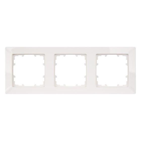Siemens DELTA line Rahmen 3fach 222x80mm Titanweiß 5TG25530