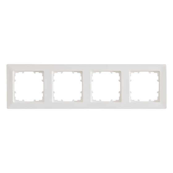 Siemens DELTA line Rahmen 4fach 293x80mm Titanweiß 5TG25540