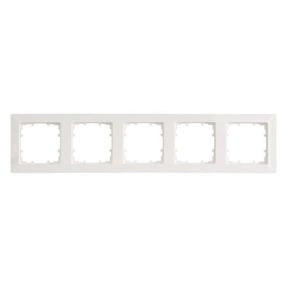 Siemens Rahmen 5fach Titanweiß 364x80mm für Unterputz-Installation 5TG2555-0