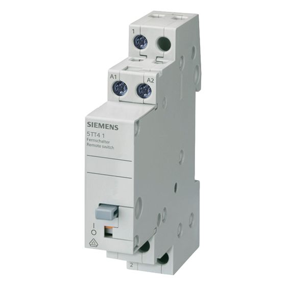 Siemens Fernschalter 5TT41010 1S 16A 230V AC 1TE DIN-Schiene mechanisch