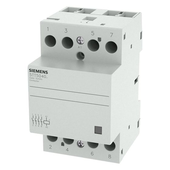 Siemens INSTA Schütz 5TT50400 4S 40A 400V 230V AC/DC 3 TE