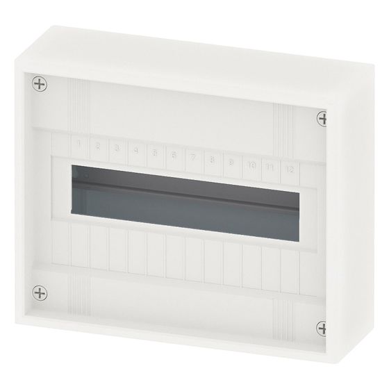 Siemens Kleinverteiler SIMBOX XL 1-reihig 12 Module IP30 Kunststoff Weiß 305x250x99mm 8GB5012-0KM