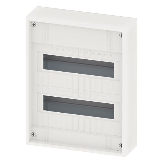 Siemens SIMBOX XL Kleinverteiler 2-reihig 24 Module IP30 Kunststoff weiß 375x305x99mm 8GB5024-0KM
