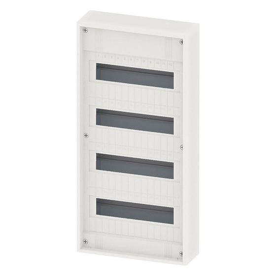 Siemens Kleinverteiler Aufputz 4-reihig 48 Module IP30 Kunststoff Weiß 640x305x99mm 8GB5048-0KM
