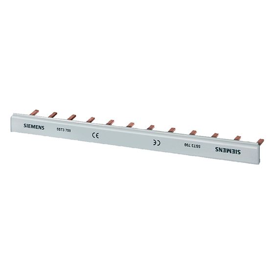Siemens Stiftsammelschiene 1-phasig 16mm2 1016mm berührungssicher 56 Teilungseinheiten 5ST3701