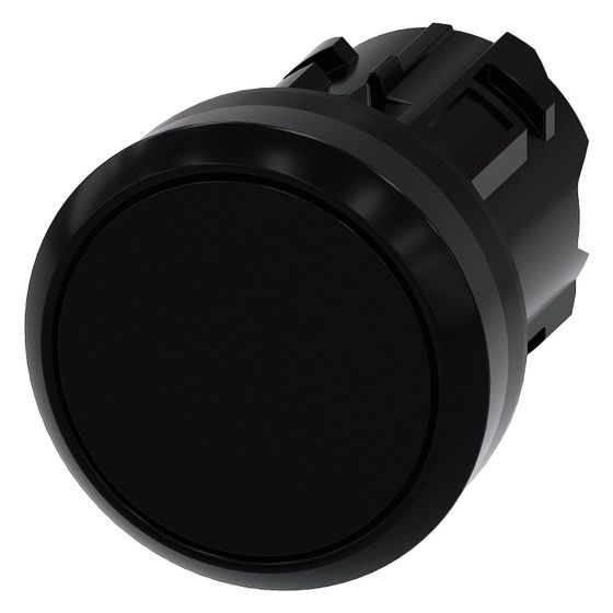 Siemens SIRIUS ACT Drucktaster flach 22,3mm Kunststoff schwarz tastend 3SU10000AB100AA0