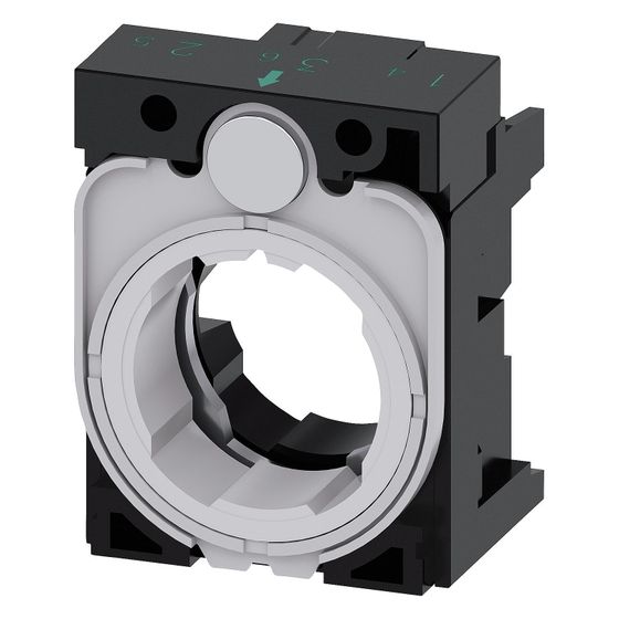 Siemens Halter für 3 Module Frontbefestigung Kunststoff 3SU1500-0AA10-0AA0
