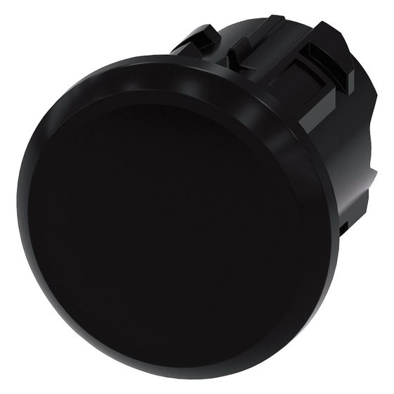 Siemens Blindverschluss für freie runde Befehlsstellen Kunststoff schwarz 22mm 29,5mm 3SU19000FA100AA0
