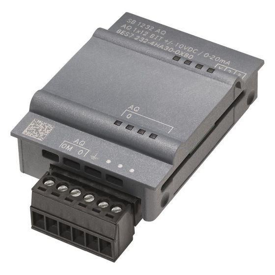 Siemens SIMATIC S7-1200 Analogausgabe SB 1232 1AO 12 Bit 38x62x21mm 6ES72324HA300XB0