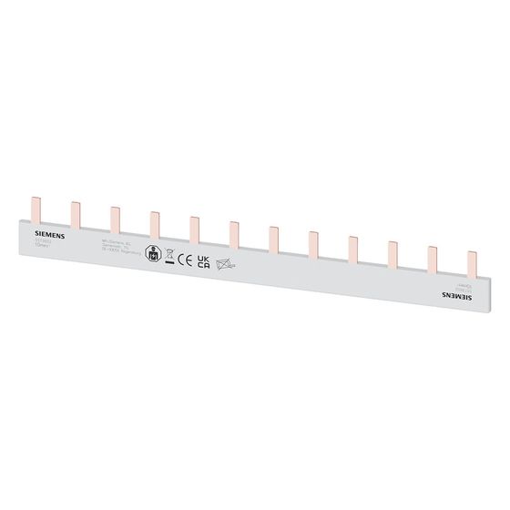 Siemens Stiftsammelschiene 10mm2 12x1-phasig 212mm 5ST3602