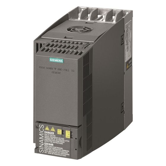 Siemens Frequenzumrichter SINAMICS G120C 7,5kW 3AC 380-480V mit Bremschopper PROFINET 196x100x203mm 6SL32101KE217AF1