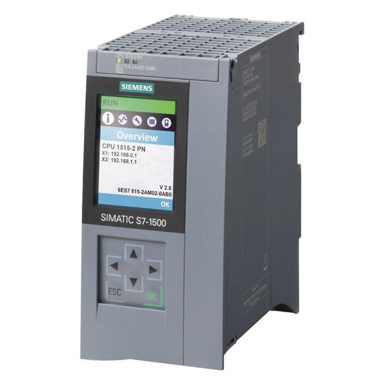 Siemens SIMATIC S7-1500 CPU 1515-2 PN Zentralbaugruppe 3,5MB 70x147x129mm 6ES7515-2AM02-0AB0
