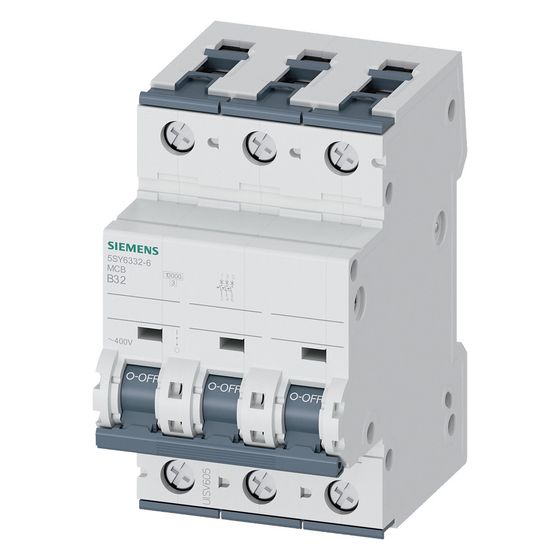 Siemens Sicherungsautomat 5SY6332-6 3-polig B 32A 400V 6kA