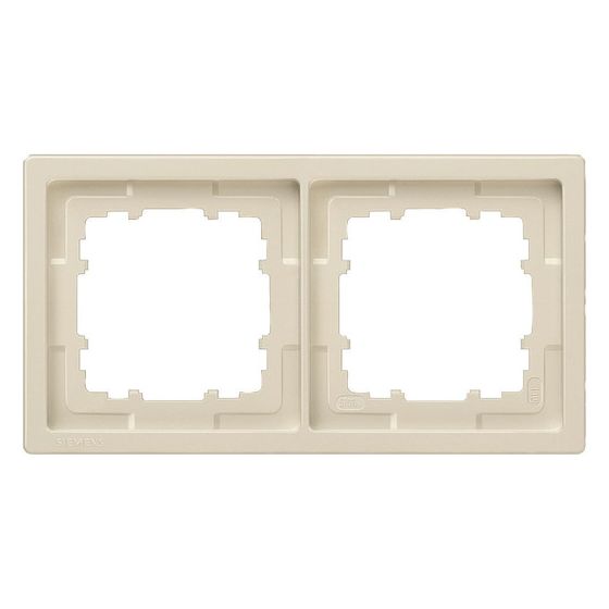 Siemens DELTA style Rahmen 2-fach Titanweiß 153x82mm 5TG1322