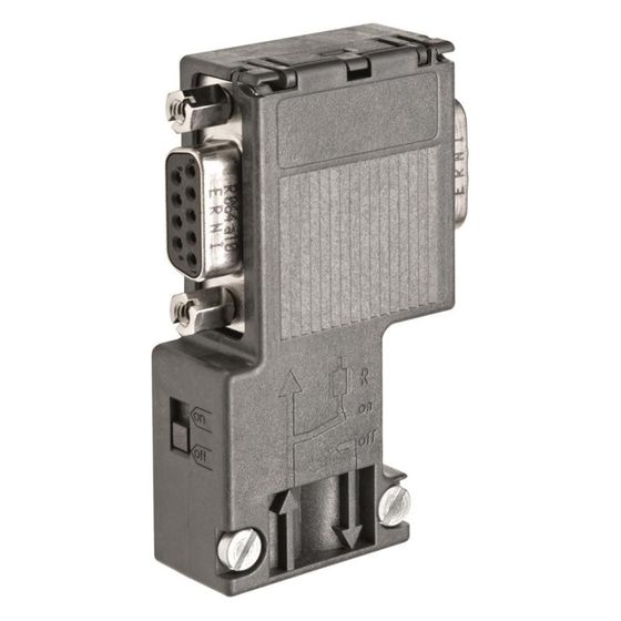 Siemens SIMATIC DP PROFIBUS Anschlussstecker 90 Grad mit PG-Buchse 15,8x64x35,6mm IP20 6ES79720BB120XA0