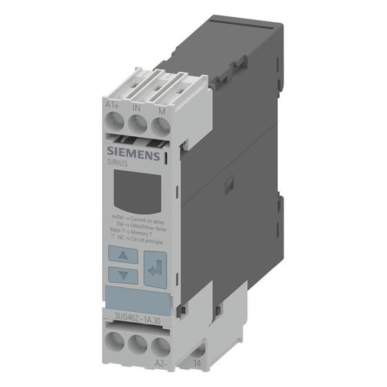 Siemens Überwachungsrelais 3UG46221AW30 Digital Stromüberwachung 0,1-10A Schraubanschluss 22,5mm