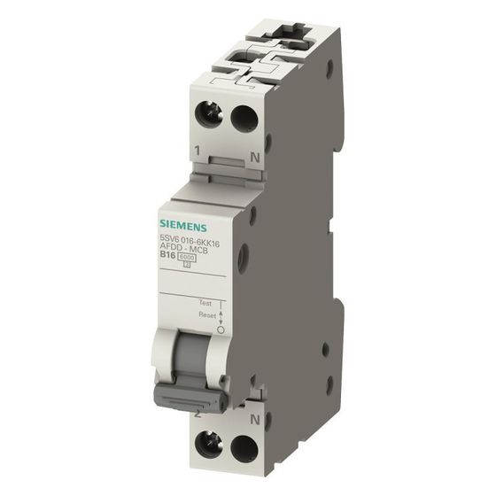Siemens Brandschutzschalter AFDD-MCB 5SV6016-7KK16 2-polig C 16A 230V 1TE