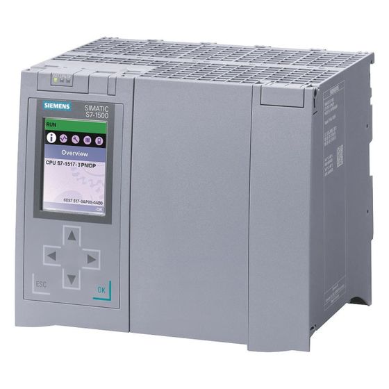 Siemens SIMATIC S7-1500 CPU 1517-3 PN/DP Zentralbaugruppe modular 19,2-28,8V DC 175x147x129mm 6ES7517-3AP00-0AB0