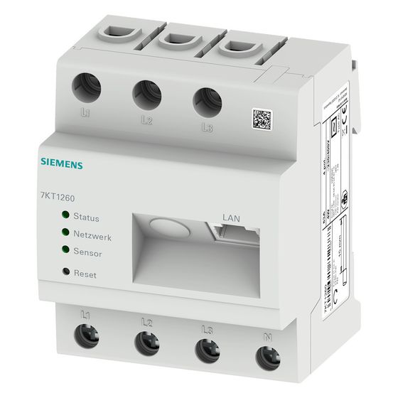 Siemens Datenmanager 7KT1260 zur Kommunikation 70x85x32,7mm