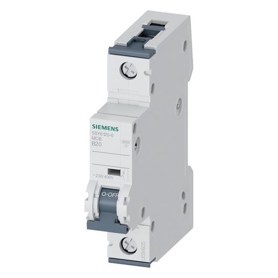 Siemens Sicherungsautomat 5SY6120-6 1-polig B 20A 6 kA