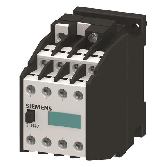 Siemens Hilfsschütz 3TH4244-0AP0 4 Schließer 4 Öffner 230V AC Schraubanschluss 78x45x102mm