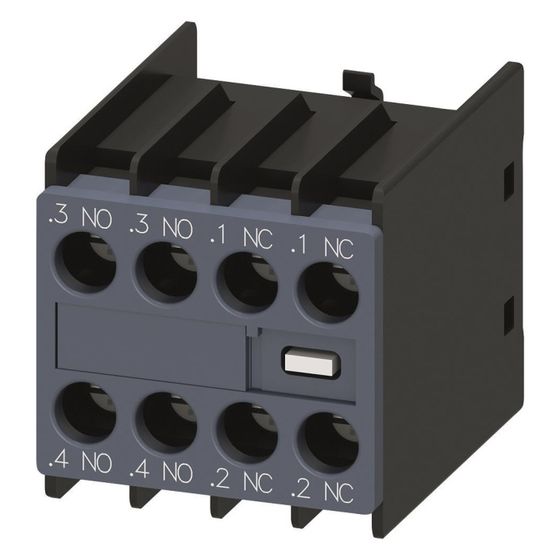 Siemens Hilfsschalterblock 2 Schließer 2 Öffner 6 A Schraubanschluss für Schütze Baugröße S00-S3 3RH2911-1FA22-0MA0
