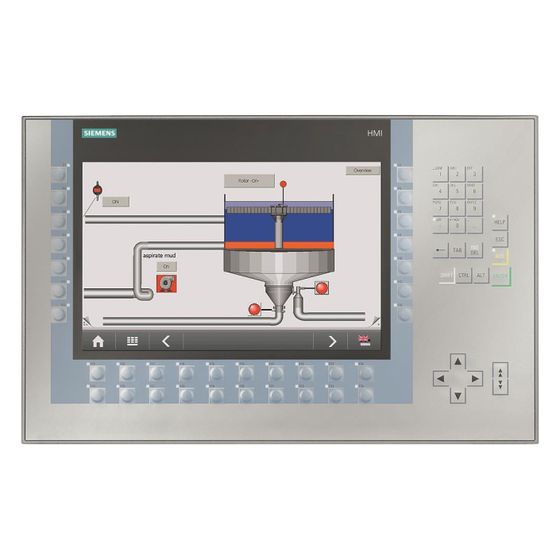 Siemens Siplus HMI KP1200 Comfort 12,1 Zoll TFT-Farbdisplay 1280x800 Pixel IP65 6AG1124-1MC01-4AX0
