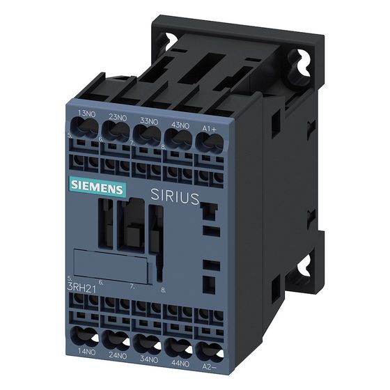 Siemens Hilfsschütz SIRIUS 3RH2140-2BB40 4S DC 24V Baugröße S00 mit Federzuganschluss