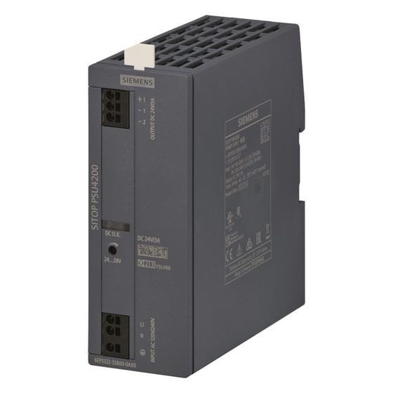 Siemens SITOP PSU4200 Stromversorgung 1-phasig 24V 3A 72W IP20 50x135x125mm 6EP3332-3SB00-0AX0