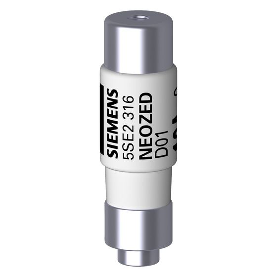 Siemens Neozed Sicherungseinsatz D01 4A 400V gG braun
