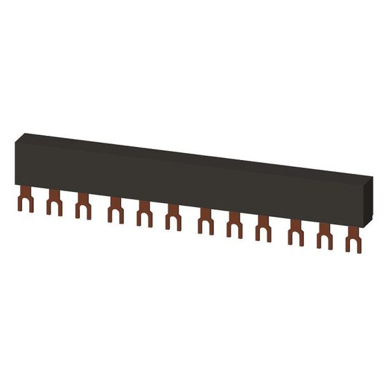 Siemens 3-Phasen-Sammelschiene 3RV19151CB Teilungsabstand 45mm für 4 Schalter