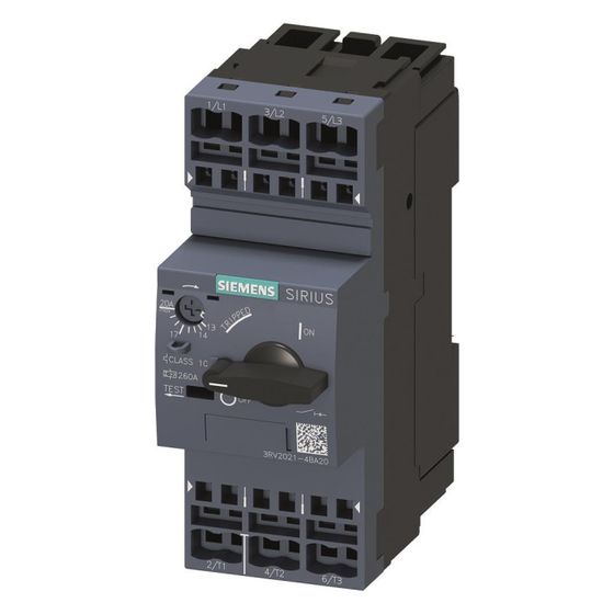 Siemens Motorschutzschalter 3RV20214BA20 13-20A Federzuganschluss IP20 119x45x97mm