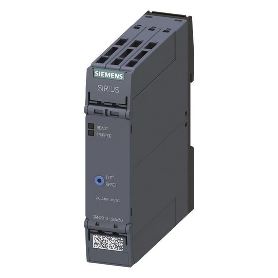 Siemens Thermistor-Motorschutzrelais 3RN2012-2BW30 mit 2 Wechslern und Federzuganschluss 100x22,5x90mm 3RN20122BW30
