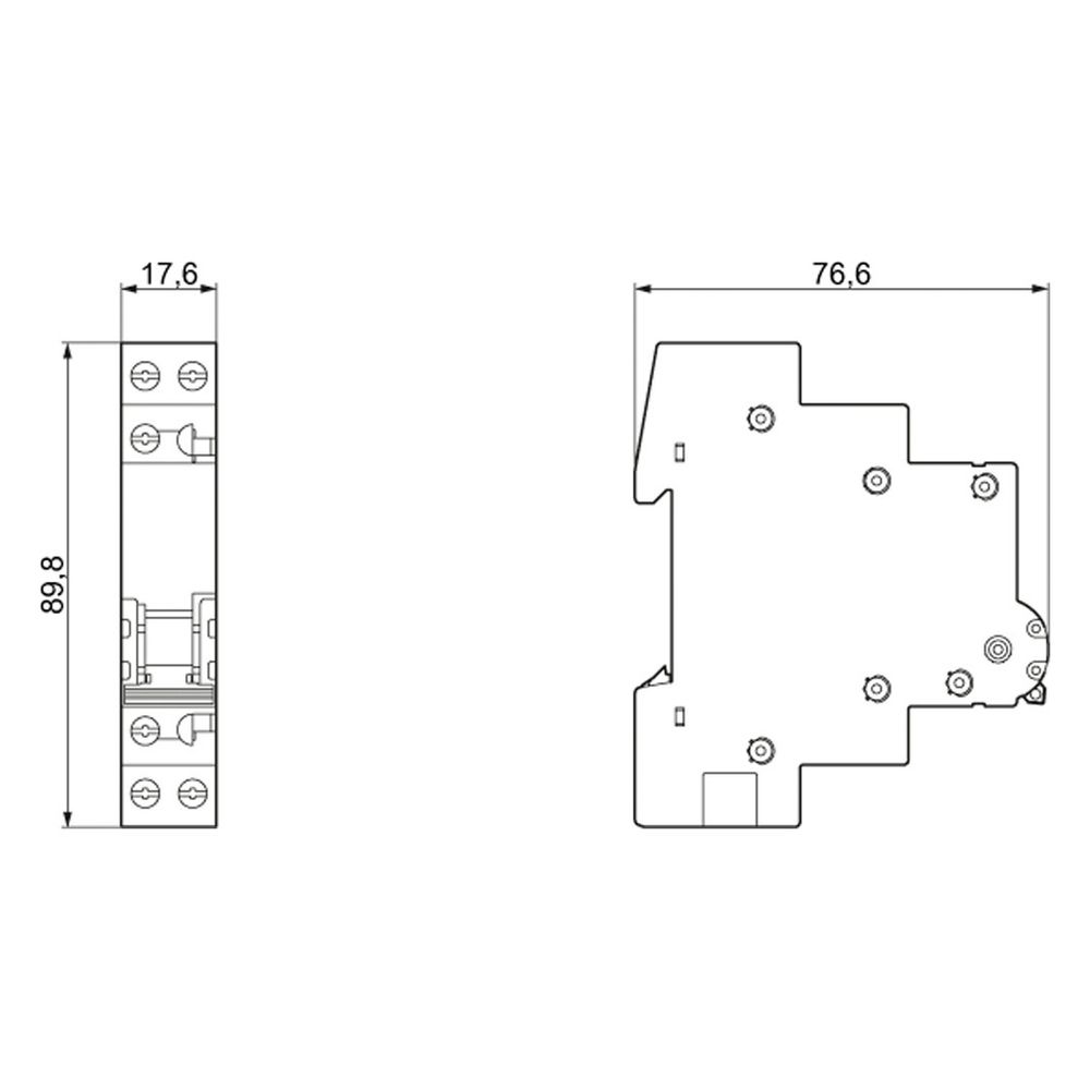 Siemens Kontrollschalter 1P 20A 230V 1TE mit Glimmlampe 5TE8101... SIEMENS-5TE8101 4001869209920 (Abb. 2)