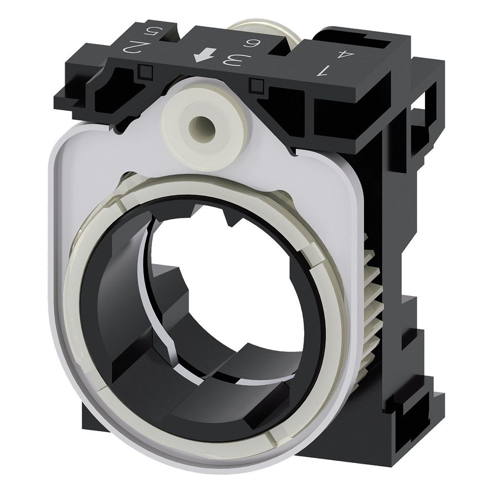 Siemens Halter für 3 Module Frontbefestigung Kunststoff 3SU1500-0AA10-0AA0... SIEMENS-3SU15000AA100AA0 4011209947726 (Abb. 4)