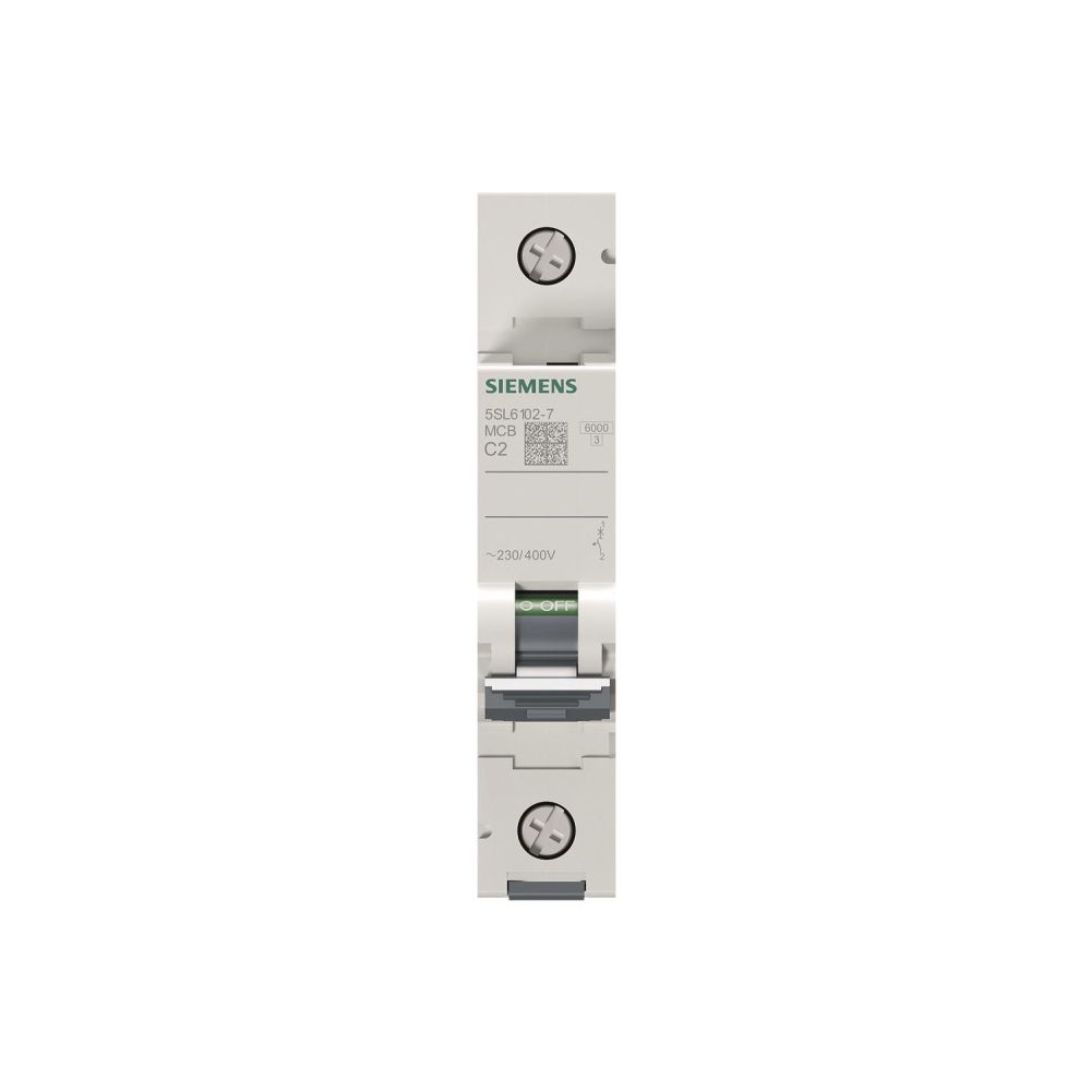 Siemens Leitungsschutzschalter SENTRON 5SL6102-7 1-polig C 2A 6kA 230/400V... SIEMENS-5SL61027 4001869388137 (Abb. 2)