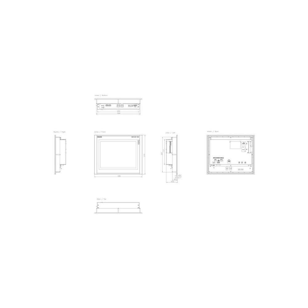 Siemens MP 377 12... SIEMENS-6AV66440AA012AX0 4025515075332 (Abb. 2)