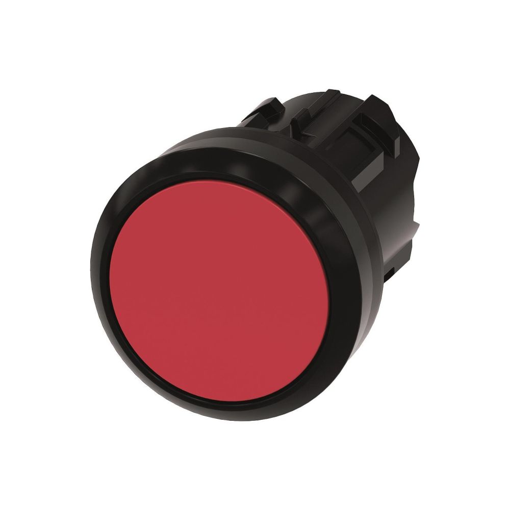 Siemens SIRIUS ACT Drucktaster 22,3mm rund flach tastend rot Kunststoff Front... SIEMENS-3SU10000AB200AA0 4011209947146 (Abb. 6)