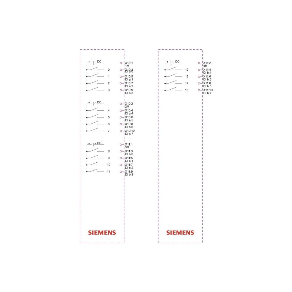 Siemens SIMATIC S7-1200 SM 1221 Digitales Eingangsmodul 16 Eingänge 24VDC 125... SIEMENS-6ES72211BH500XB0 4047623417286 (Abb. 4)