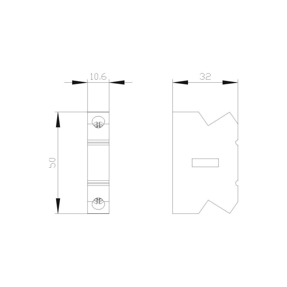 Siemens Hilfsschalter Fronteinbau 1 Öffner + 1 Schließer 3LD93406B... SIEMENS-3LD93406B 4001869552316 (Abb. 2)