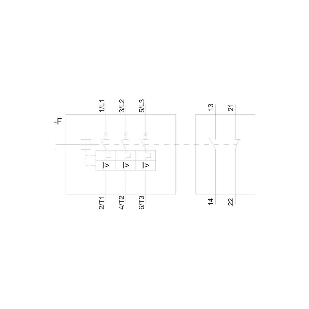 Siemens Motorschutzschalter 3RV1011-0GA15 0,45-0,63A mit Hilfsschalter Schraubans... SIEMENS-3RV10110GA15 4011209381735 (Abb. 3)