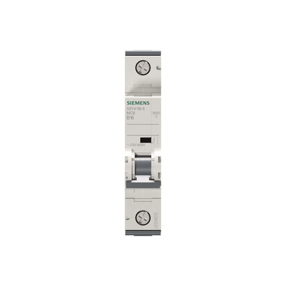 Siemens Leitungsschutzschalter 5SY4 1-polig B 16A 10 kA 230/400 V 5SY4116-6... SIEMENS-5SY41166 4001869181219 (Abb. 5)