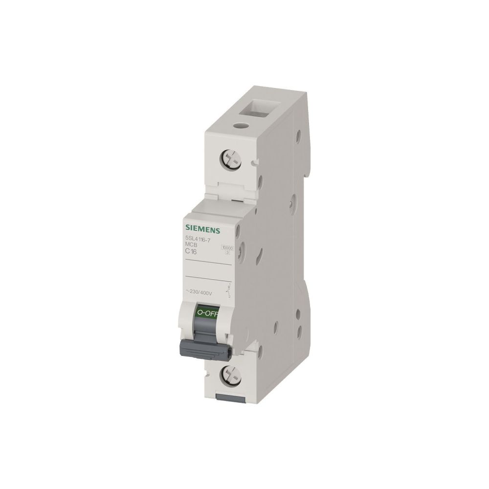 Siemens Leitungsschutzschalter 5SL4 1-polig C16A 10kA 1TE 5SL4116-7... SIEMENS-5SL41167 4001869440170 (Abb. 2)