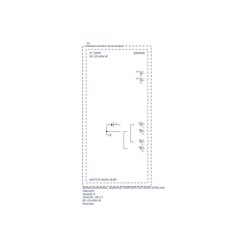 Siemens SIMATIC ET 200SP Interface-Modul PROFINET 2-Port IP20 50x117x74mm 6ES... SIEMENS-6ES71556AU010CN0 4047623409755 (Abb. 3)