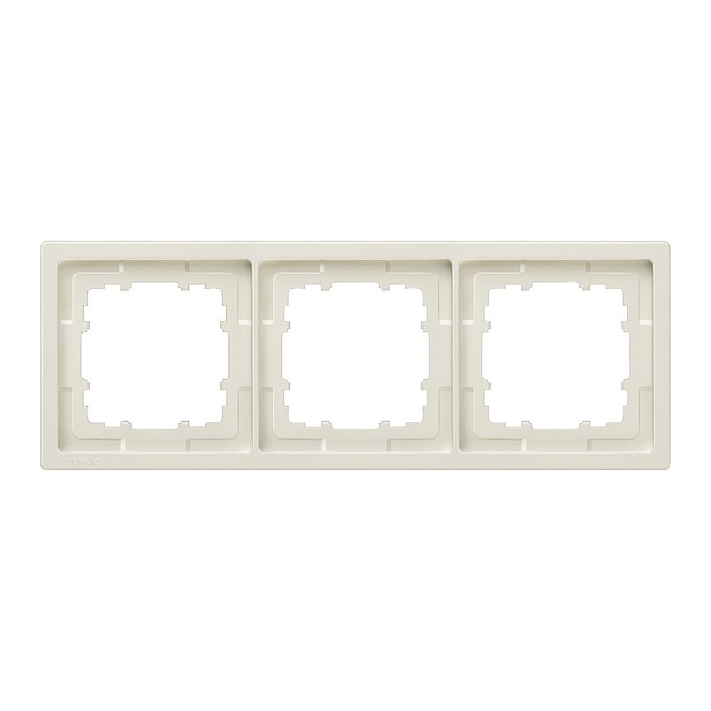 Siemens DELTA style Rahmen 3-fach Titanweiß 224x82mm 5TG1323... SIEMENS-5TG1323 4001869220376 (Abb. 3)